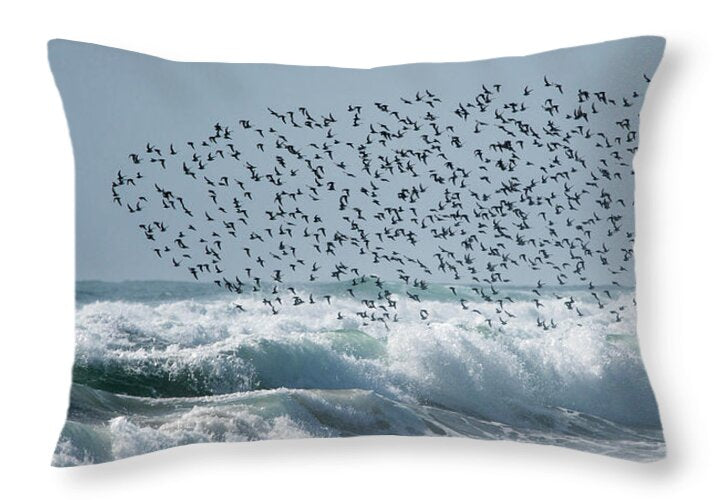 Above The Break - Throw Pillow