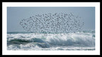 Above The Break - Framed Print