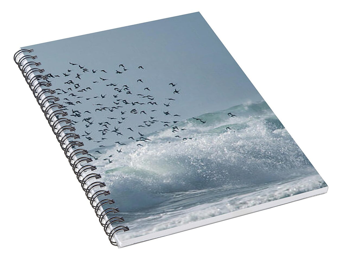 Above The Break - Spiral Notebook