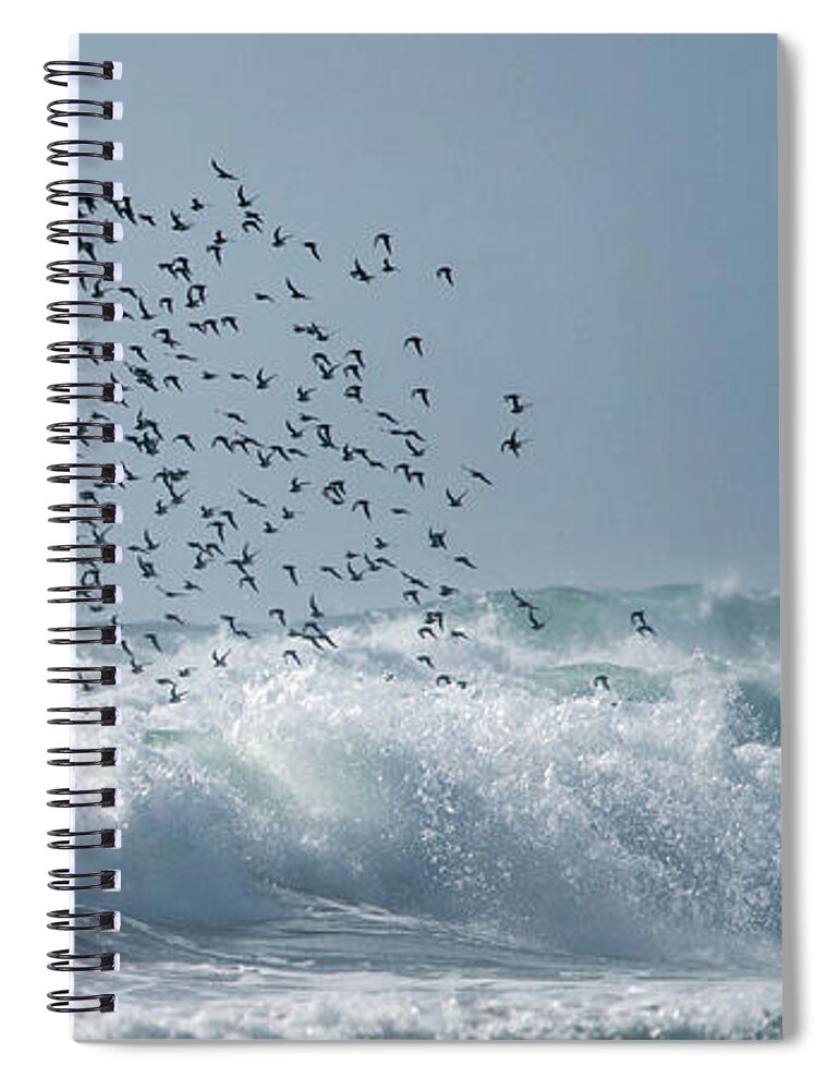 Above The Break - Spiral Notebook