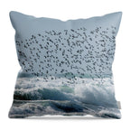 Above The Break - Throw Pillow