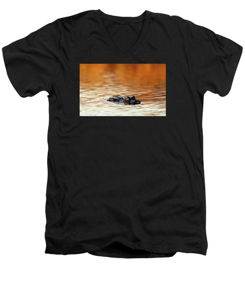 Amber Hour - Men's V-Neck T-Shirt