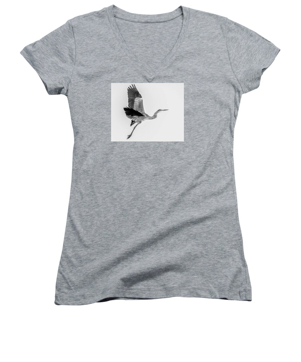Charcoal - Women's V-Neck