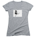 Charcoal - Women's V-Neck