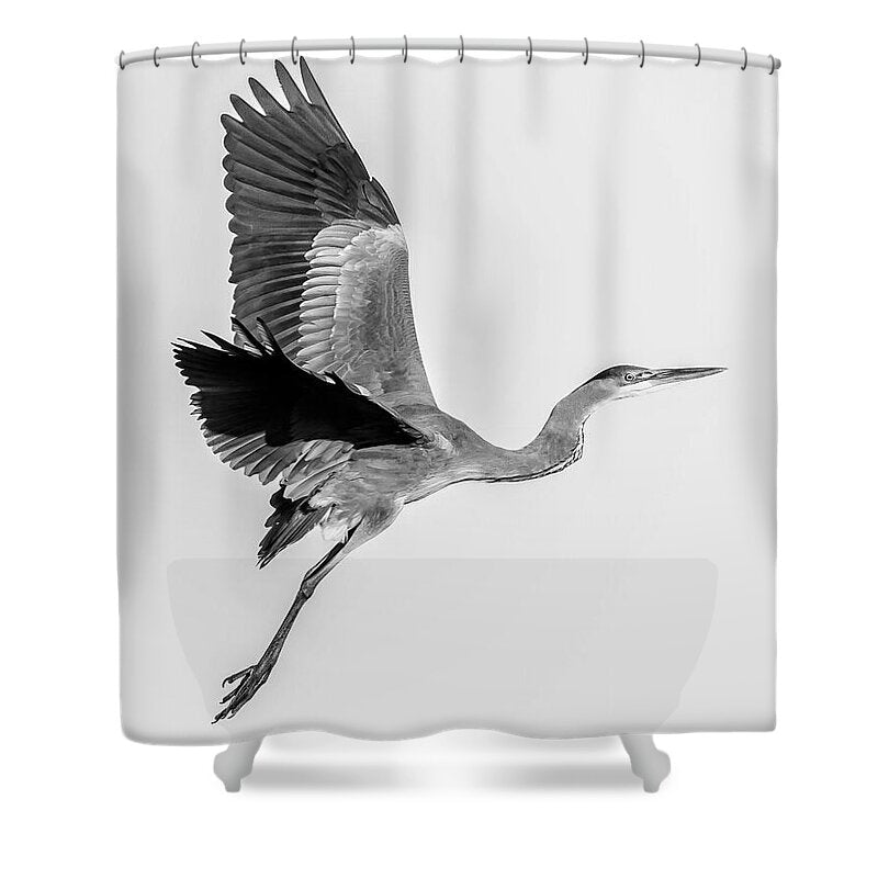 Charcoal - Shower Curtain