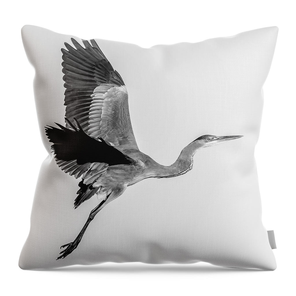 Charcoal - Throw Pillow