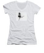 Charcoal - Women's V-Neck