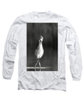 Curious Young Bird Standing in Water - Long Sleeve T-Shirt