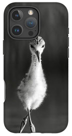 Curious Young Bird Standing in Water - Phone Case