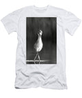 Curious Young Bird Standing in Water - T-Shirt