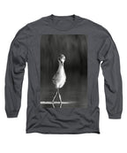 Curious Young Bird Standing in Water - Long Sleeve T-Shirt
