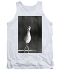 Curious Young Bird Standing in Water - Tank Top