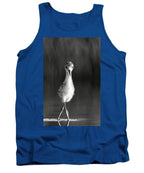 Curious Young Bird Standing in Water - Tank Top