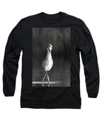 Curious Young Bird Standing in Water - Long Sleeve T-Shirt
