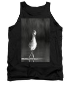 Curious Young Bird Standing in Water - Tank Top