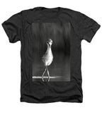 Curious Young Bird Standing in Water - Heathers T-Shirt