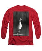Curious Young Bird Standing in Water - Long Sleeve T-Shirt