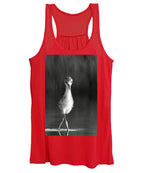 Curious Young Bird Standing in Water - Women's Tank Top