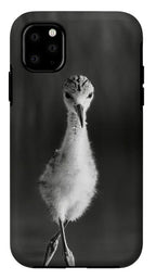 Curious Young Bird Standing in Water - Phone Case