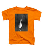 Curious Young Bird Standing in Water - Toddler T-Shirt