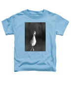 Curious Young Bird Standing in Water - Toddler T-Shirt