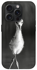 Curious Young Bird Standing in Water - Phone Case