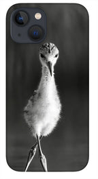 Curious Young Bird Standing in Water - Phone Case