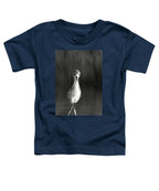 Curious Young Bird Standing in Water - Toddler T-Shirt