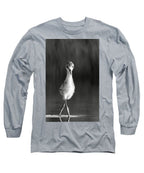 Curious Young Bird Standing in Water - Long Sleeve T-Shirt