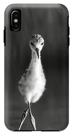Curious Young Bird Standing in Water - Phone Case