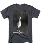 Curious Young Bird Standing in Water - Men's T-Shirt  (Regular Fit)