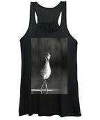 Curious Young Bird Standing in Water - Women's Tank Top