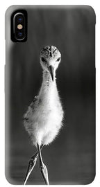 Curious Young Bird Standing in Water - Phone Case