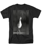 Curious Young Bird Standing in Water - Men's T-Shirt  (Regular Fit)