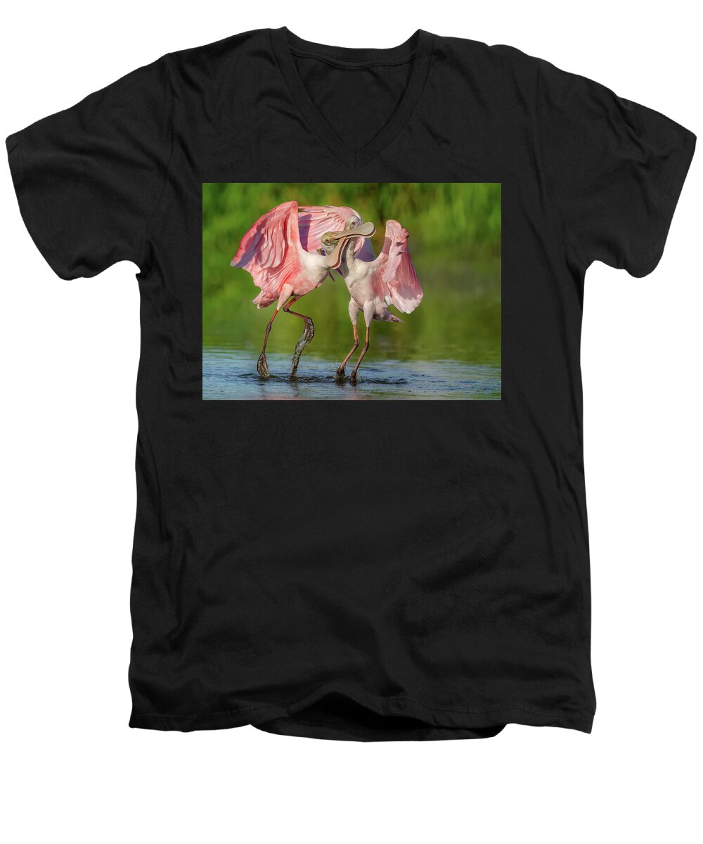 Duel at Dawn - Men's V-Neck T-Shirt