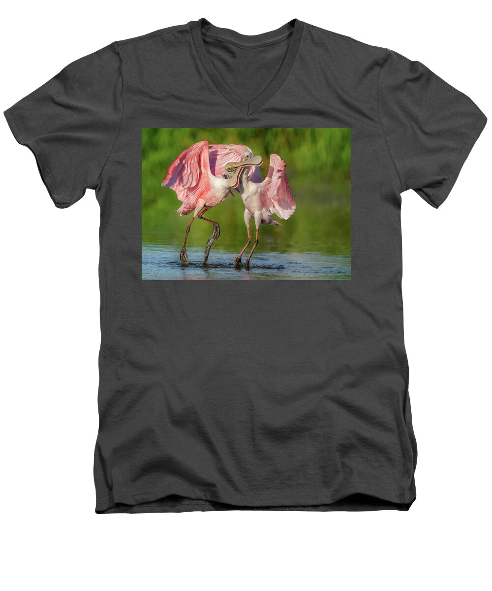 Duel at Dawn - Men's V-Neck T-Shirt