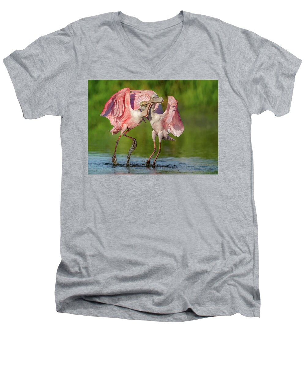 Duel at Dawn - Men's V-Neck T-Shirt