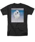 Elegant White Egret in Water - Men's T-Shirt  (Regular Fit)
