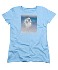 Elegant White Egret in Water - Women's T-Shirt (Standard Fit)