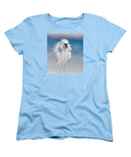 Elegant White Egret in Water - Women's T-Shirt (Standard Fit)