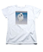 Elegant White Egret in Water - Women's T-Shirt (Standard Fit)