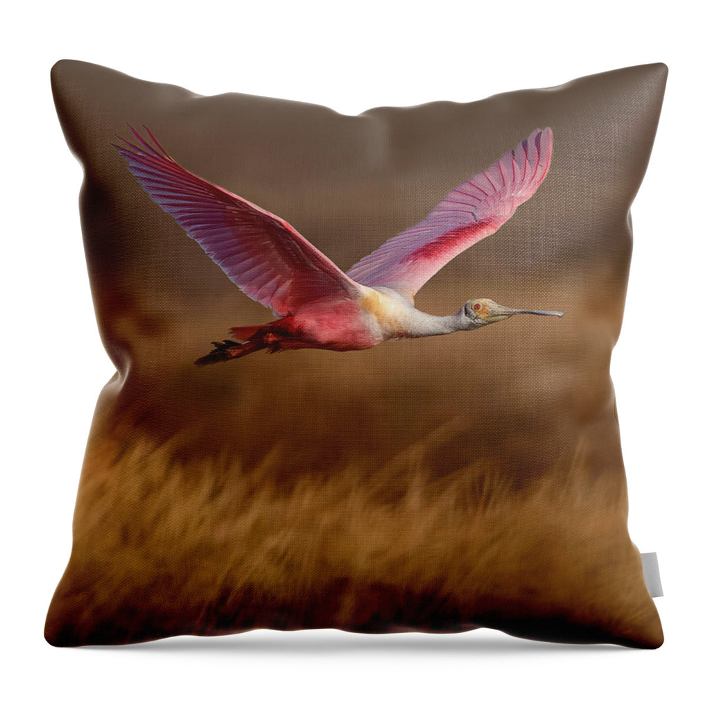 Golden Dream - Throw Pillow