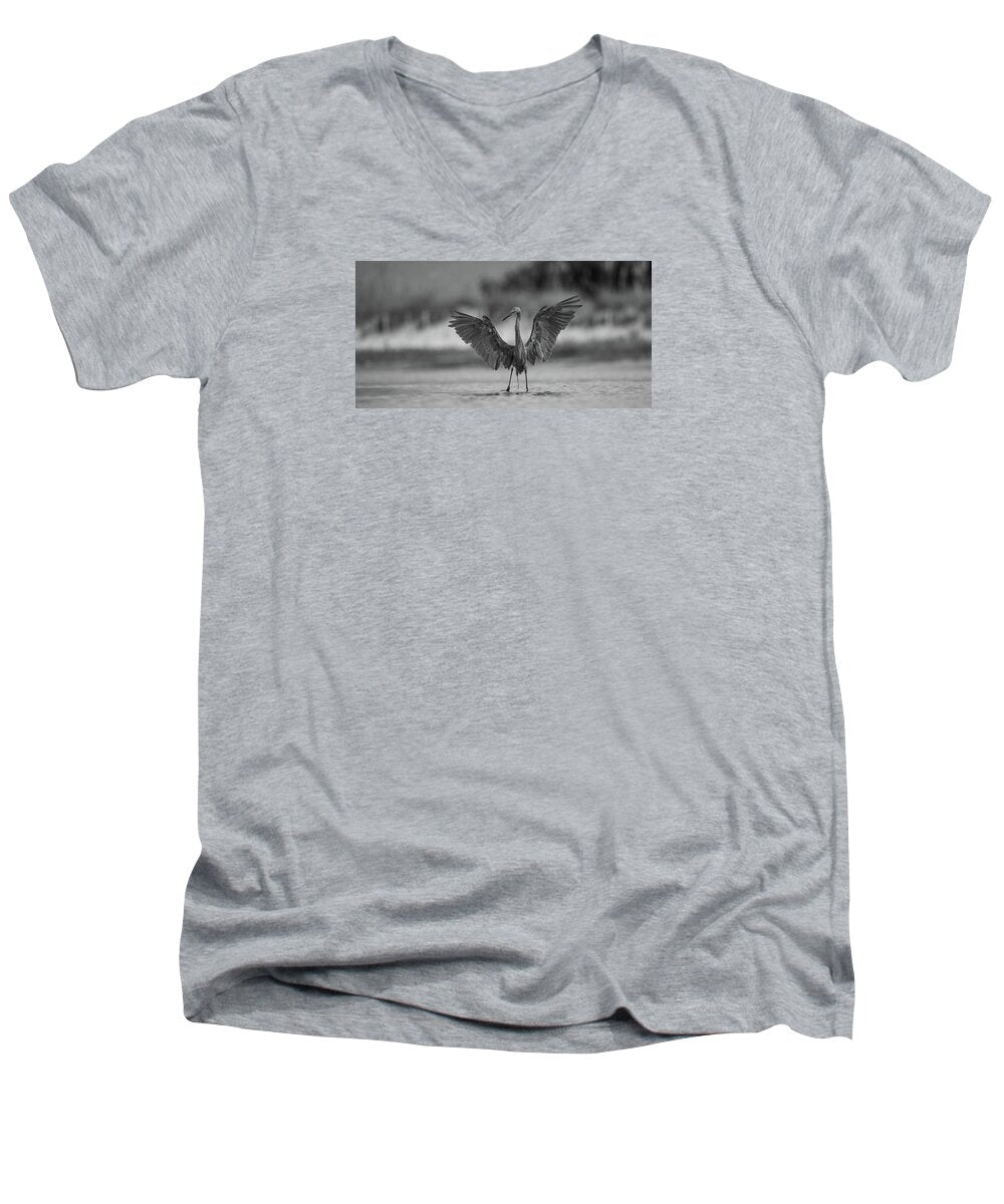 Gray Cathedral - Men's V-Neck T-Shirt