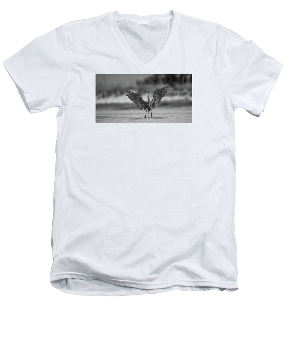 Gray Cathedral - Men's V-Neck T-Shirt