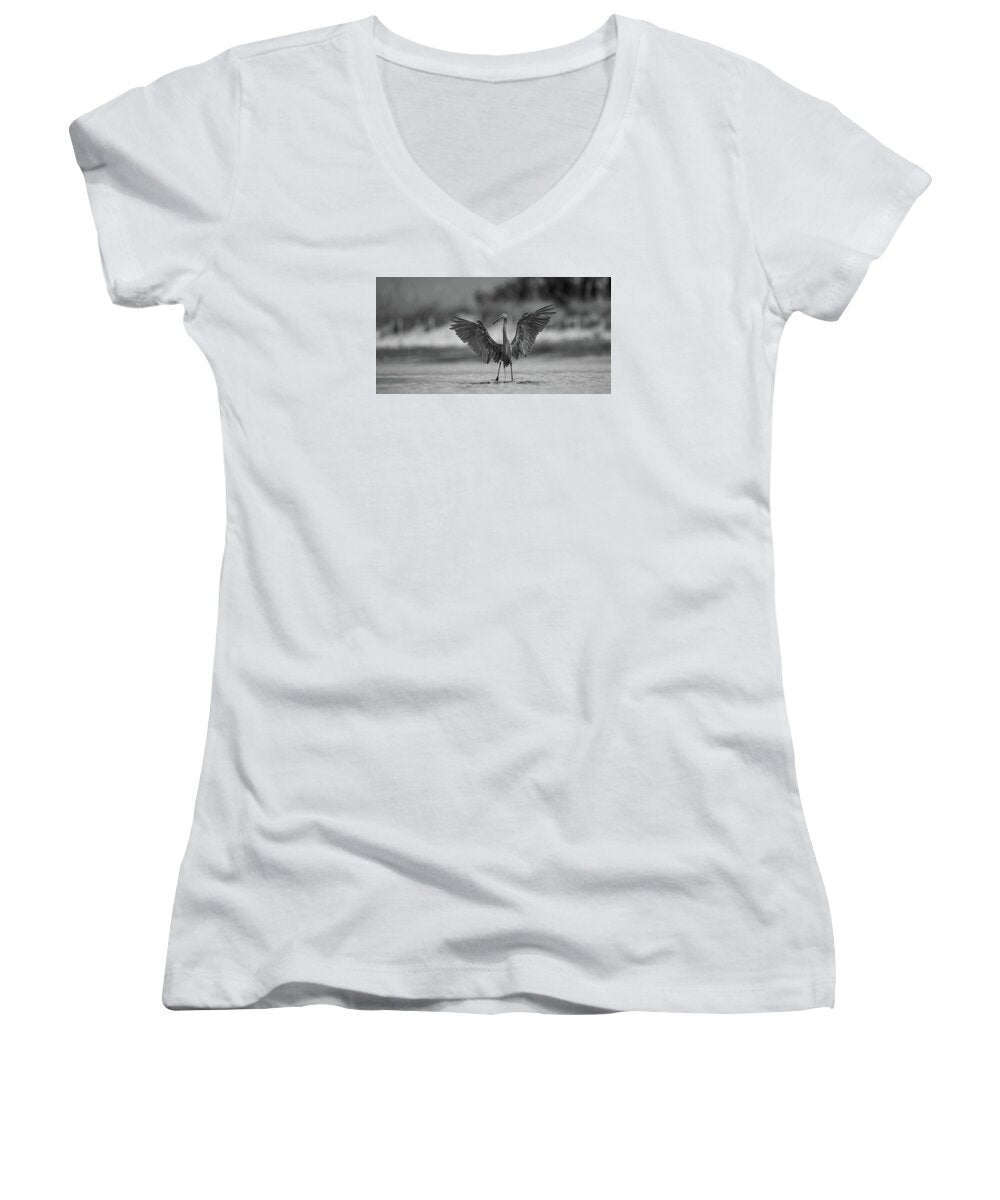 Gray Cathedral - Women's V-Neck