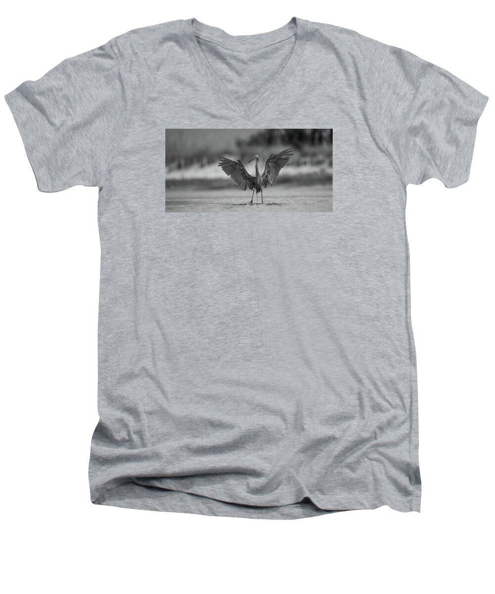 Gray Cathedral - Men's V-Neck T-Shirt