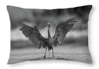 Gray Cathedral - Throw Pillow