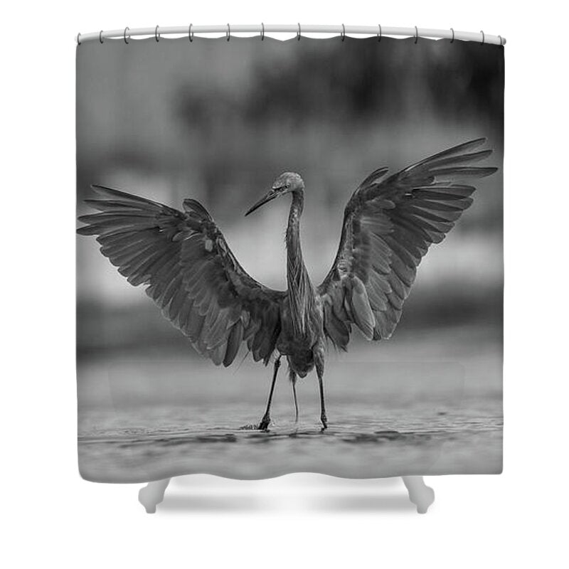 Gray Cathedral - Shower Curtain