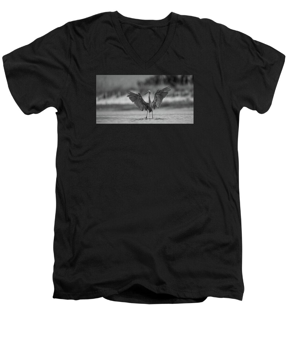 Gray Cathedral - Men's V-Neck T-Shirt
