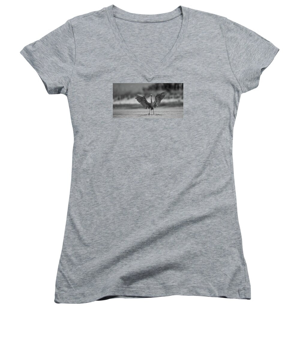 Gray Cathedral - Women's V-Neck